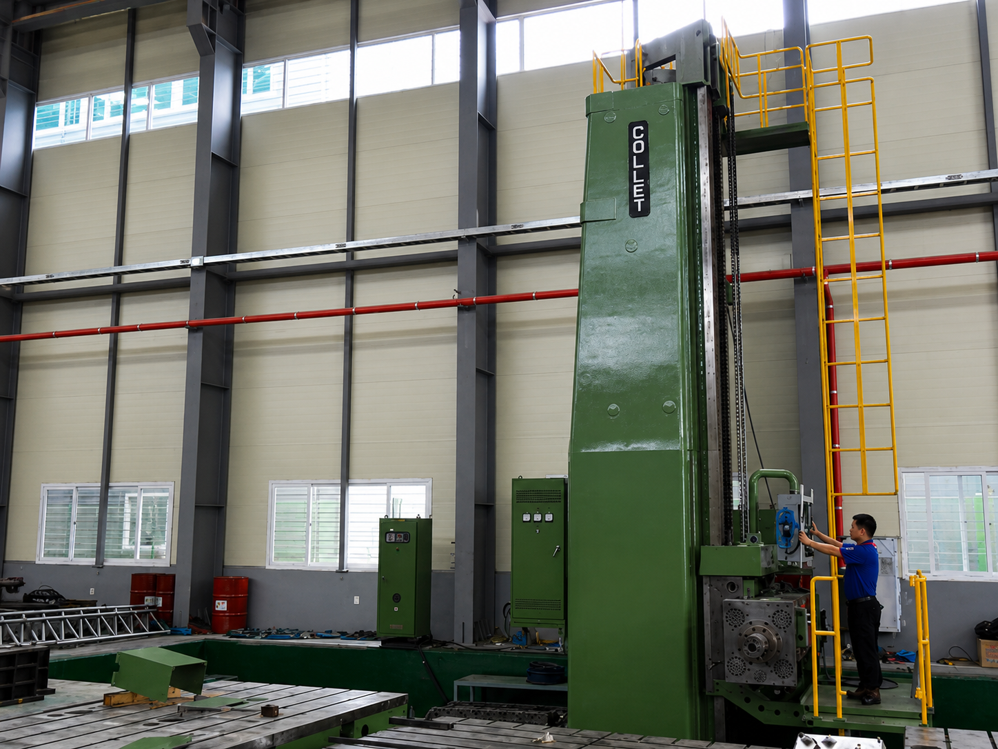 CNC Floor Boring M/C (COLLET)